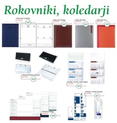 rokovniki in koledarji